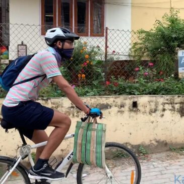 ಕೋವಿಡ್ ಮಧ್ಯೆ ಗುವಾಹಟಿ  ಸೈಕ್ಲಿಂಗ್ ಸಮುದಾಯದಿಂದ ಬಳಲುತ್ತಿರುವವರಿಗೆ ಆಹಾರ, ಔಷಧಿಗಳ ವಿತರಣೆ