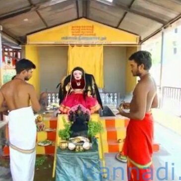 ಕಾಪಾಡು ಕೊರೊನಾ ದೇವಿ.!  ತಮಿಳುನಾಡಿನಲ್ಲಿ ಕೊರೋನಾ ದೇವಿಗೆ ದೇವಸ್ಥಾನ..!!