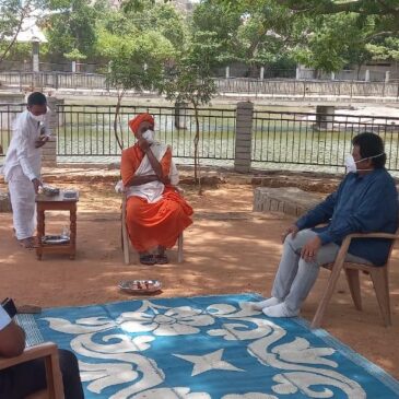 ಗವಿಮಠ ಕೋವಿಡ್-19 ಆಸ್ಪತ್ರೆಗೆ ಸಚಿವ ಬಿ.ಸಿ.ಪಾಟೀಲ ಭೇಟಿ : ಶ್ರೀಗಳ ಸೇವೆಗೆ ಶ್ಲಾಘನೆ