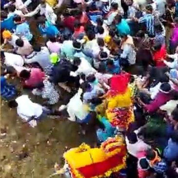ಹಾವೇರಿ: ಕೊಬ್ಬರಿ ಹೋರಿ ಬೆದರಿಸುವ ಹಬ್ಬದಲ್ಲಿ ಅನಾಹುತ; ಹೋರಿ ದಾಳಿಯಿಂದ 9 ಜನರಿಗೆ ಗಾಯ