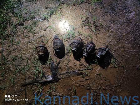 ಬೆಳ್ತಂಗಡಿ: ಇಳಂತಿಲ ಗ್ರಾಮದ ಬಳಿ 5 ಗ್ರೆನೇಡ್‌ಗಳು ಪತ್ತೆ