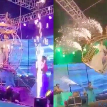 ಮದುವೆ ದುಃಸ್ವಪ್ನವಾಗಿ ಬದಲು..! ಅಲಂಕೃತ ಉಯ್ಯಾಲೆಯಲ್ಲಿ ಮಂಟಪಕ್ಕೆ ಬರುವಾಗ ಅಚಾನಕ್‌ ಉಯ್ಯಾಲೆ ಸಮೇತ ಕೆಳಗೆ ಬಿದ್ದ ವಧುವರ: ವೀಕ್ಷಿಸಿ