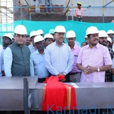 ಬೆಂಗಳೂರು ವಿಮಾನ ನಿಲ್ದಾಣಕ್ಕೆ ಬಂತು ಕೆಂಪೇಗೌಡರ ಪ್ರತಿಮೆಯ 700 ಕೆ.ಜಿ. ತೂಕದ ಖಡ್ಗ