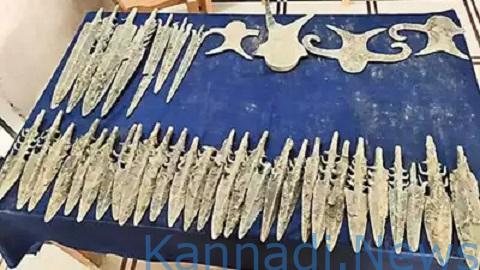 ಉತ್ತರ ಪ್ರದೇಶದ ಮೈನ್‌ಪುರಿಯಲ್ಲಿ 4000 ವರ್ಷಗಳಷ್ಟು ಪುರಾತನ ತಾಮ್ರದ ಆಯುಧಗಳು ಪತ್ತೆ