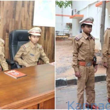 ಕ್ಯಾನ್ಸರ್ ವಿರುದ್ಧ ಹೋರಾಡುತ್ತಿರುವ ಇಬ್ಬರು ಬಾಲಕರ ಪೊಲೀಸ್‌ ಅಧಿಕಾರಿಗಳಾಗುವ ಕನಸನ್ನು ನನಸು ಮಾಡಿದ ಬೆಂಗಳೂರು ಪೊಲೀಸರು