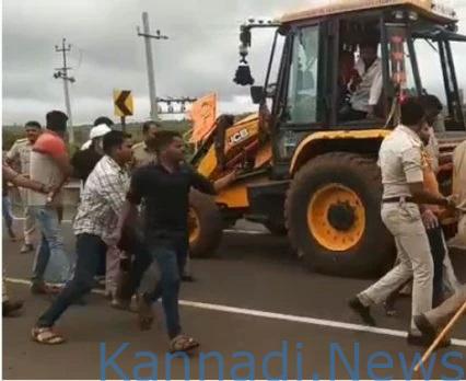 ಚಂದ್ರಶೇಖರ ಗುರೂಜಿ ಹತ್ಯೆ ಪ್ರಕರಣ: ರಸ್ತೆಯಲ್ಲಿ ಜೆಸಿಬಿ ಅಡ್ಡ ನಿಲ್ಲಿಸಿ, ಗನ್ ತೋರಿಸಿ ಕೊಲೆ ಆರೋಪಿಗಳನ್ನು ಬಂಧಿಸಿದ ಪೊಲೀಸರು