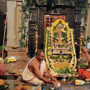 ಶಿರಸಿ: ಸೋಂದಾ ಸ್ವರ್ಣವಲ್ಲೀ ಶ್ರೀಗಳಿಂದ  32ನೇ  ಚಾತುರ್ಮಾಸ್ಯ ವ್ರತ ಸಂಕಲ್ಪ