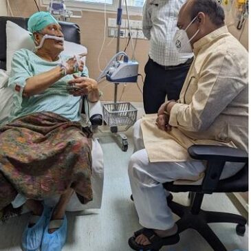 ಮಾಜಿ ಸಿಎಂ ಎಸ್.ಎಂ ಕೃಷ್ಣ ಆರೋಗ್ಯದಲ್ಲಿ ಚೇತರಿಕೆ: ಸಿಎಂ ಬೊಮ್ಮಾಯಿ