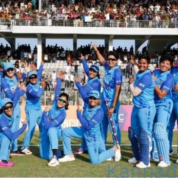 7ನೇ ಬಾರಿಗೆ ಏಷ್ಯಾಕಪ್ ಗೆದ್ದ ಭಾರತದ ಮಹಿಳಾ ಕ್ರಿಕೆಟ್‌ ತಂಡ: ಶ್ರೀಲಂಕಾಕ್ಕೆ ಹೀನಾಯ ಸೋಲು