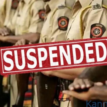 ಯುವಕರಿಬ್ಬರ  ಹತ್ಯೆ  ಪ್ರಕರಣ : ಇಬ್ಬರು ಪೊಲೀಸ್ ಸಿಬ್ಬಂದಿ ಅಮಾನತು