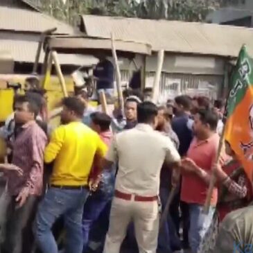 ಕೇಂದ್ರ ಸಚಿವ ನಿಸಿತ್ ಪ್ರಮಾಣಿಕ್ ಬೆಂಗಾವಲು ವಾಹನದ ಮೇಲೆ ದಾಳಿ