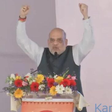 ಸಂವಿಧಾನದ ಪ್ರಕಾರ ಮುಸ್ಲಿಮರಿಗೆ ಮೀಸಲಾತಿ ನೀಡಿಲ್ಲ: ಕಾಂಗ್ರೆಸ್ ವಿರುದ್ಧ ಅಮಿತ್ ಶಾ ವಾಗ್ದಾಳಿ