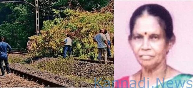 ಮಂಗಳೂರು: ರೈಲಿನ ಮುಂದೆ ಕೆಂಪು ಬಟ್ಟೆ ಹಿಡಿದು ಸಂಭಾವ್ಯ ರೈಲು ಅವಘಾತ ತಪ್ಪಿಸಿದ ವೃದ್ಧ ಮಹಿಳೆ..