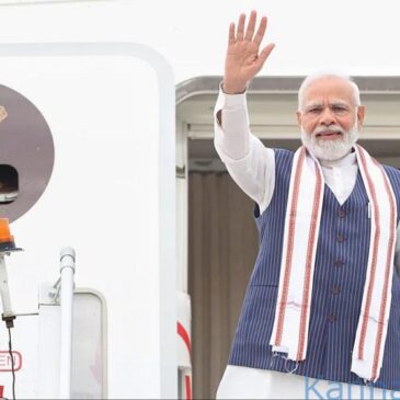 ಐತಿಹಾಸಿಕ ಭೇಟಿಗಾಗಿ ಅಮೆರಿಕಕ್ಕೆ ಪ್ರಯಾಣಿಸಿದ ಪ್ರಧಾನಿ ಮೋದಿ : ಲ್ಯಾಂಡ್‌ಮಾರ್ಕ್ ಭೇಟಿಯಲ್ಲಿ ರಕ್ಷಣೆ, ವ್ಯಾಪಾರಕ್ಕೆ ಒತ್ತು