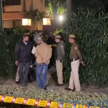 ಇಸ್ರೇಲ್ ರಾಯಭಾರ ಕಚೇರಿ ಬಳಿ ಸ್ಫೋಟ :  ರಾಯಭಾರಿಗೆ ಬರೆದ ಪತ್ರ ಪತ್ತೆ