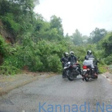 ಗುಡ್ಡ ಕುಸಿತ: ಹೊನ್ನಾವರ-ಬೆಂಗಳೂರು ರಾಷ್ಟ್ರೀಯ ಹೆದ್ದಾರಿ ಬಂದ್