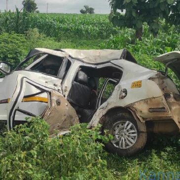 ಶಿಗ್ಗಾವಿ: ನಿಯಂತ್ರಣ ತಪ್ಪಿ ಮರಕ್ಕೆ ಡಿಕ್ಕಿ ಹೊಡೆದ ಕಾರು; ನಾಲ್ವರು ಸಾವು