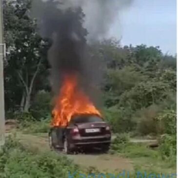 ಬೆಂಗಳೂರು: ಕಾರಿನಲ್ಲಿ ಸುಟ್ಟು ಕರಕಲಾದ ಸ್ಥಿತಿಯಲ್ಲಿ ಉದ್ಯಮಿ ಶವ ಪತ್ತೆ