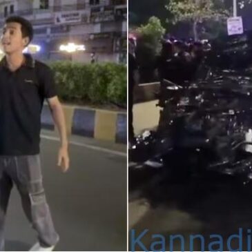 ವೀಡಿಯೊ…| ಕುಡಿದ ಮತ್ತಿನಲ್ಲಿ ಕಾರು ಓಡಿಸಿ ಮಹಿಳೆ ಸಾವು ; ಕಿಂಚಿತ್ತೂ ಪಶ್ಚಾತ್ತಾಪ ಪಡದೆ ʼಇನ್ನೊಂದು ರೌಂಡ್‌ʼ ಎಂದು ಅರಚಾಡಿದ ವಿದ್ಯಾರ್ಥಿ…!