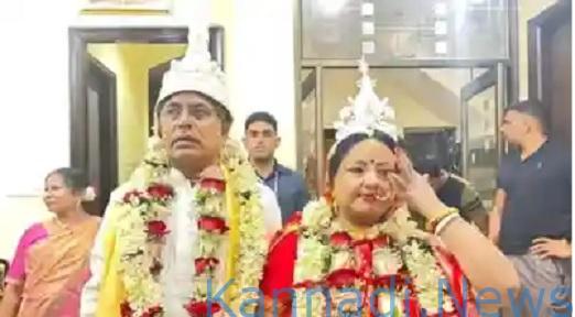 60ನೇ ವಯಸ್ಸಿನಲ್ಲಿ ಪಕ್ಷದ ಸಹೋದ್ಯೋಗಿ ಜೊತೆ ವಿವಾಹವಾದ ಪಶ್ಚಿಮ ಬಂಗಾಳದ ಬಿಜೆಪಿ ಮಾಜಿ ರಾಜ್ಯಾಧ್ಯಕ್ಷ ದಿಲೀಪ ಘೋಷ್