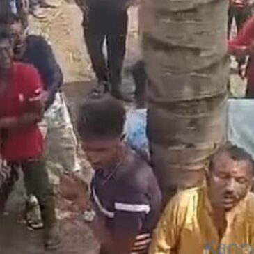 ಬೆಳಗಾವಿ | ಮರಕ್ಕೆ ಕಟ್ಟಿ ಐವರು ಶ್ರೀರಾಮಸೇನೆ ಕಾರ್ಯಕರ್ತರಿಗೆ ಥಳಿತ