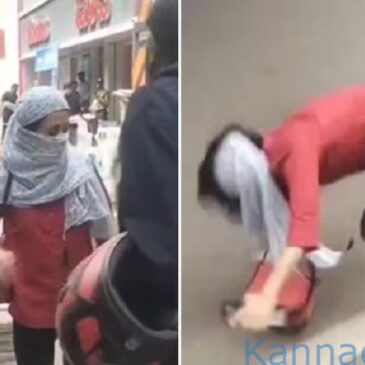 ವೀಡಿಯೊ..| ಬೆಂಗಳೂರು : ವೇಗವಾಗಿ ಚಾಲನೆ ಮಾಡಿದ್ದನ್ನು ಆಕ್ಷೇಪಿಸಿದ್ದಕ್ಕೆ ಮಹಿಳೆ ಕೆನ್ನೆಗೆ ಬಲವಾಗಿ ಹೊಡೆದ ರ‍್ಯಾಪಿಡೋ ಚಾಲಕ ; ಕೆಳಕ್ಕೆ ಬಿದ್ದ ಮಹಿಳೆ
