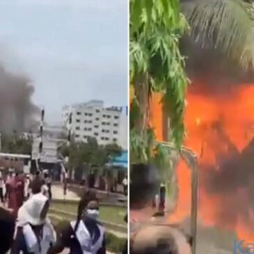 ವೀಡಿಯೊಗಳು..| ಢಾಕಾ ಶಾಲೆಯ ಮೇಲೆ ಬಿದ್ದ ಬಾಂಗ್ಲಾದೇಶ ವಾಯುಪಡೆ  ಯುದ್ಧ ವಿಮಾನ ; 20 ಜನರು ಸಾವು, 170ಕ್ಕೂ ಹೆಚ್ಚು ಜನರಿಗೆ ಗಾಯ