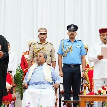 ಕರ್ನಾಟಕ ಹೈಕೋರ್ಟ್‌ ಮುಖ್ಯ ನ್ಯಾಯಮೂರ್ತಿಯಾಗಿ ನ್ಯಾಯಮೂರ್ತಿ ವಿಭು ಬಕ್ರು ಪ್ರಮಾಣ ವಚನ