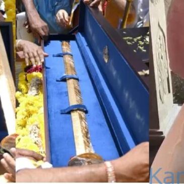 ಕೊಲ್ಲೂರು ಮೂಕಾಂಬಿಕೆಗೆ 4 ಕೋಟಿ ರೂ. ಮೌಲ್ಯದ ವಜ್ರದ ಕಿರೀಟ ಅರ್ಪಿಸಿದ ಇಳಯರಾಜ