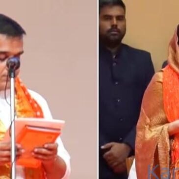 ಗುಜರಾತ್ ಸಚಿವ ಸಂಪುಟ ಪುನರ್ರಚನೆ : ಹರ್ಷ ಸಂಘವಿ ಡಿಸಿಎಂ, ಕ್ರಿಕೆಟರ್‌  ರವೀಂದ್ರ ಜಡೇಜಾ ಪತ್ನಿ ರಿವಾಬಾ ಸಚಿವರಾಗಿ ಪ್ರಮಾಣ