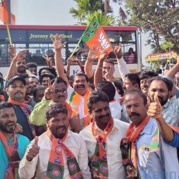ಹೊನ್ನಾವರ : ಮಂಕಿ ಪಟ್ಟಣ ಪಂಚಾಯತದ ಮೊದಲ ಚುನಾವಣೆ : ಬಿಜೆಪಿಗೆ ಭರ್ಜರಿ ಜಯ, ಕಾಂಗ್ರೆಸ್ಸಿಗೆ ಹಿನ್ನಡೆ