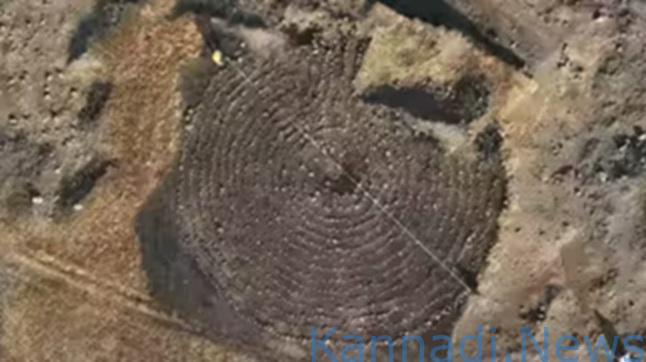 ಸೊಲ್ಲಾಪುರದಲ್ಲಿ ಪತ್ತೆಯಾಯ್ತು 2,000 ವರ್ಷಗಳಷ್ಟು ಹಿಂದಿನ ಭಾರತದಲ್ಲೇ ಬೃಹತ್ ಆದ ವೃತ್ತಾಕಾರದ ಕಲ್ಲಿನ ‘ಚಕ್ರವ್ಯೂಹ’…!