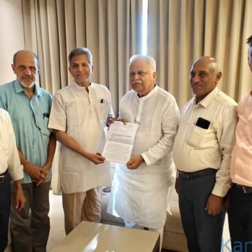 ನದಿ ಜೋಡಣೆಗೆ ವಿರೋಧ ; ಮಾಜಿ ಸಚಿವ ದೇಶಪಾಂಡೆಗೆ ಮನವಿ ಸಲ್ಲಿಸಿದ ಬೇಡ್ತಿ-ಅಘನಾಶಿನಿ ಕೊಳ್ಳ ಸಂರಕ್ಷಣಾ ಸಮಿತಿ ನಿಯೋಗ