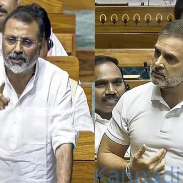 ರಾಹುಲ್ ಗಾಂಧಿ ಸದಸ್ಯತ್ವ ರದ್ದುಪಡಿಸಲು ಬಿಜೆಪಿ ಸಂಸದನಿಂದ ಸಬ್‌ಸ್ಟಾಂಟಿವ್ ಮೋಷನ್ ಮಂಡನೆ