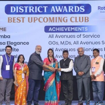 ಶಿರಸಿ ರೋಟರಿಗೆ 8 ಉತ್ಕೃಷ್ಟ ಪ್ರಶಸ್ತಿಗಳು