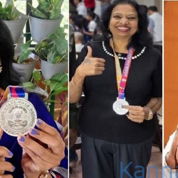 57ನೇ ವಯಸ್ಸಿನಲ್ಲಿ ರಾಜ್ಯಮಟ್ಟದ ಶೂಟಿಂಗ್‌ ಸ್ಪರ್ಧೆಯಲ್ಲಿ ಬೆಳ್ಳಿ ಪದಕ ಗೆದ್ದ ನಟ ಜಗ್ಗೇಶ ಪತ್ನಿ…!