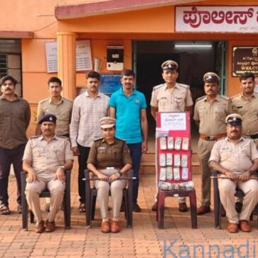 ಸಿದ್ದಾಪುರ : ನಕಲಿ ಬಂಗಾರದ ನಾಣ್ಯ ನೀಡಿ 10 ಲಕ್ಷ ರೂ. ವಂಚನೆ ; ಅಂತರ ಜಿಲ್ಲಾ ವಂಚಕನನ್ನು ಬಂಧಿಸಿದ ಪೊಲೀಸರು