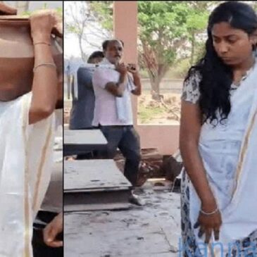 ಬೀರೂರು : ತಂದೆಯ ಅಂತ್ಯಸಂಸ್ಕಾರ ನೆರವೇರಿಸಿದ ಪುತ್ರಿಯರು