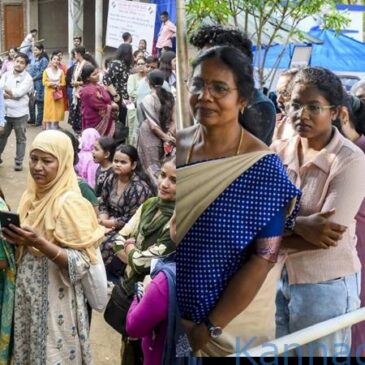 ವಿಧಾನಸಭೆ ಚುನಾವಣೆ : ಅಸ್ಸಾಂನಲ್ಲಿ 84.42%, ಕೇರಳದಲ್ಲಿ 75%, ಪುದುಚೇರಿಯಲ್ಲಿ 86.92%ರಷ್ಟು ಮತದಾನ