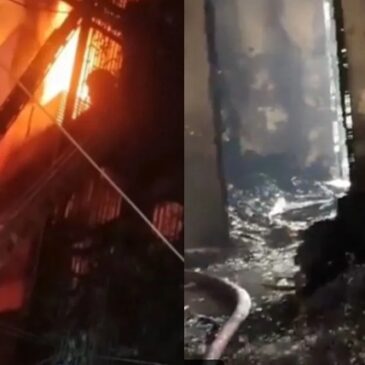 ದೆಹಲಿಯ ವಸತಿ ಕಟ್ಟಡದಲ್ಲಿ ಬೆಂಕಿ ಅವಘಡದಲ್ಲಿ 9 ಸಾವು ; ಎಸಿ ಸ್ಫೋಟದಿಂದ ಬೆಂಕಿ ಹೊತ್ತಿಕೊಂಡ ಶಂಕೆ