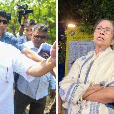 ಪಶ್ಚಿಮ ಬಂಗಾಳ ಚುನಾವಣೆ :  ಮಮತಾಗೆ ಭಾರೀ ಮುಖಭಂಗ ; ಸುವೇಂದು ಅಧಿಕಾರಿ ವಿರುದ್ಧ ದೊಡ್ಡ ಅಂತರದಲ್ಲಿ ಸೋಲು