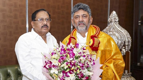 ಇಂದು ಸಿಎಂ ಆಗಿ ಡಿಕೆ ಶಿವಕುಮಾರ ಪ್ರಮಾಣ ವಚನ: ಪರಮೇಶ್ವರ ಡಿಸಿಎಂ ; 13 ಶಾಸಕರಿಗೆ ಸಚಿವ ಸ್ಥಾನ ; ಪಟ್ಟಿ ಇಲ್ಲಿದೆ