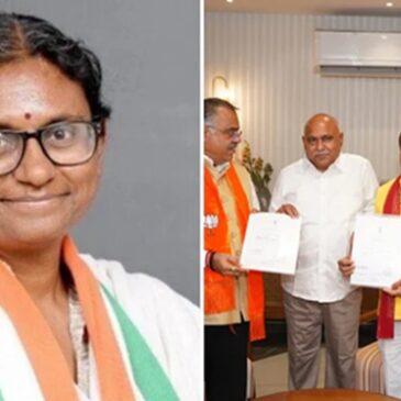 ಮೀನಾಕ್ಷಿ ನಟರಾಜನ್ ನಾಮಪತ್ರ ವಿವಾದ ನಡುವೆಯೇ ಬಿಜೆಪಿಯ ಮೂರೂ ಅಭ್ಯರ್ಥಿಗಳು ಅವಿರೋಧ ಆಯ್ಕೆ