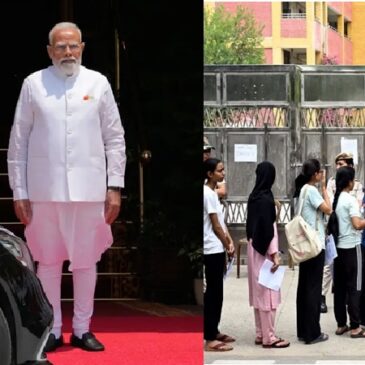 ನೀಟ್ ಮರುಪರೀಕ್ಷೆ : ವಿದ್ಯಾರ್ಥಿಗಳ ಸುಗಮ ಸಂಚಾರಕ್ಕಾಗಿ ದೆಹಲಿ ಏರ್‌ಪೋರ್ಟ್‌ನಲ್ಲೇ 45 ನಿಮಿಷ ಕಾಯ್ದ ಪ್ರಧಾನಿ ಮೋದಿ !
