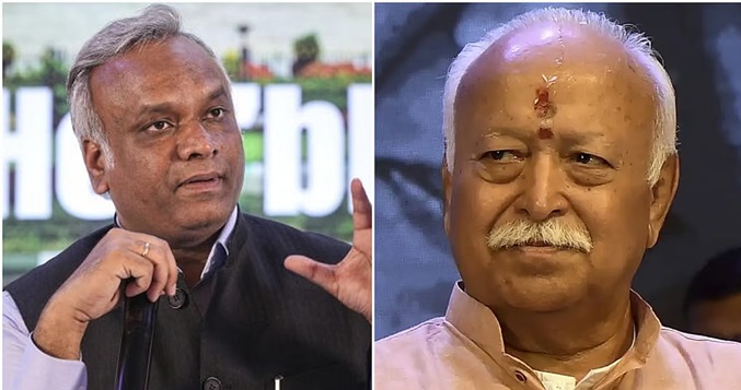 ಆರ್‌ಎಸ್‌ಎಸ್‌ ನೋಂದಣಿ- ಕಾನೂನುಬದ್ಧ ಸ್ಥಿತಿಗತಿಯ ಬಗ್ಗೆ ಸ್ಪಷ್ಟನೆ ಕೋರಿ ಮುಖ್ಯಸ್ಥ ಮೋಹನ ಭಾಗವತ್‌ಗೆ ಪತ್ರ ಬರೆದ ಪ್ರಿಯಾಂಕ್ ಖರ್ಗೆ