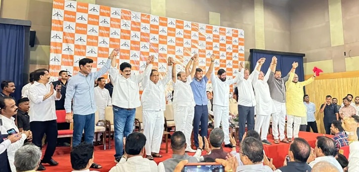 ಉದ್ಧವ್‌ ಠಾಕ್ರೆಗೆ ಮಹಾ ಶಾಕ್ : ಶಿಂದೆ ಪಾಳಯ ಸೇರಿದ ಪಕ್ಷದ ಆರು ಬಂಡಾಯ ಸಂಸದರು !