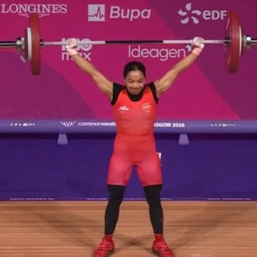 ಹ್ಯಾಟ್ರಿಕ್ ಸಾಧನೆ ! ಗ್ಲಾಸ್ಗೋ 2026 ಕಾಮನ್‌ವೆಲ್ತ್ ಕ್ರೀಡಾಕೂಟದಲ್ಲಿ ಭಾರತಕ್ಕೆ ಮೊದಲ ಚಿನ್ನ ತಂದುಕೊಟ್ಟು ದಾಖಲೆ ಬರೆದ ಮೀರಾಬಾಯಿ ಚಾನು
