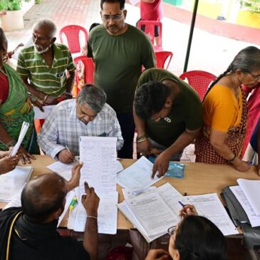 ಮತದಾರರ ಪಟ್ಟಿ ವಿಶೇಷ ಪರಿಷ್ಕರಣೆ : ಕರ್ನಾಟಕದಲ್ಲಿ 84.31 ಲಕ್ಷ  ʼಎಎಸ್‍ಡಿಡಿಒʼ ಮತದಾರರು