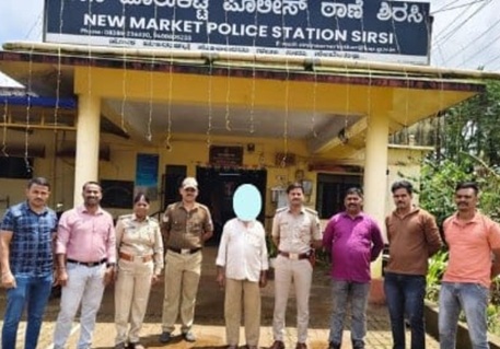 ಶಿರಸಿ : 46 ವರ್ಷಗಳಿಂದ ತಲೆಮರೆಸಿಕೊಂಡಿದ್ದ ಕಳ್ಳತನ ಪ್ರಕರಣದ ಆರೋಪಿ ಬಂಧನ