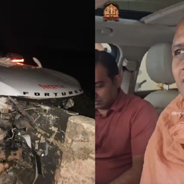 ಕಾರು ಅಪಘಾತದ ಬಳಿಕ ಉತ್ತರಾಧಿಮಠ ಶ್ರೀಗಳಿಗೆ ಚಿಕಿತ್ಸೆ-ಚೇತರಿಕೆ, ಆಸ್ಪತ್ರೆಯಿಂದ ಬಿಡುಗಡೆ-ಭಕ್ತರಿಗೆ ವಿಡಿಯೋ ಸಂದೇಶ